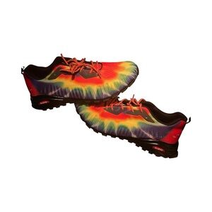 Kricely Tie-Dye Trail Running Shoes Size 14 — Lightweight Outdoor Sneakers